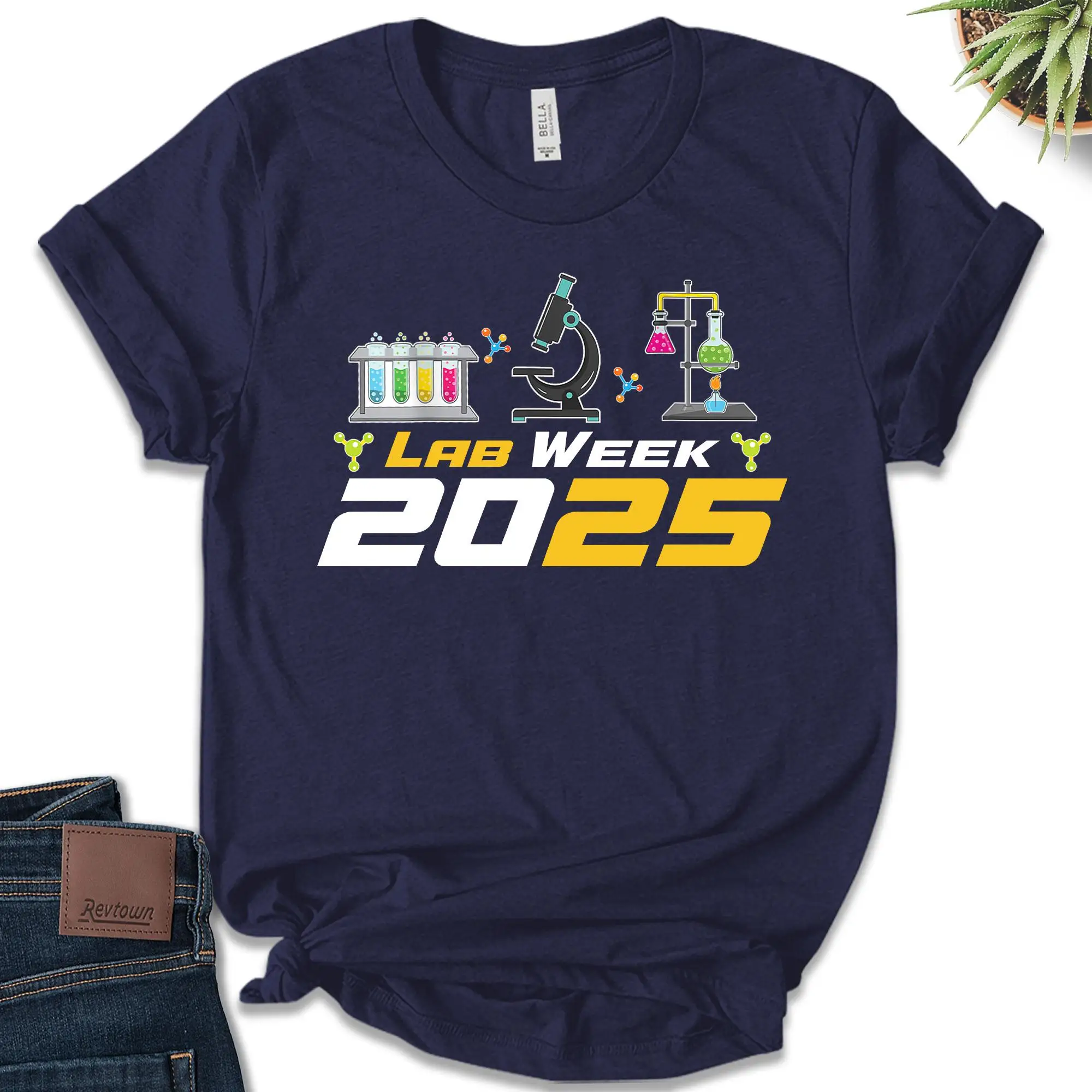 Medical Lab Week 2025 - ラボウィーク 2025 Tシャツ 研究室チームグループ 医療技術者 MLT