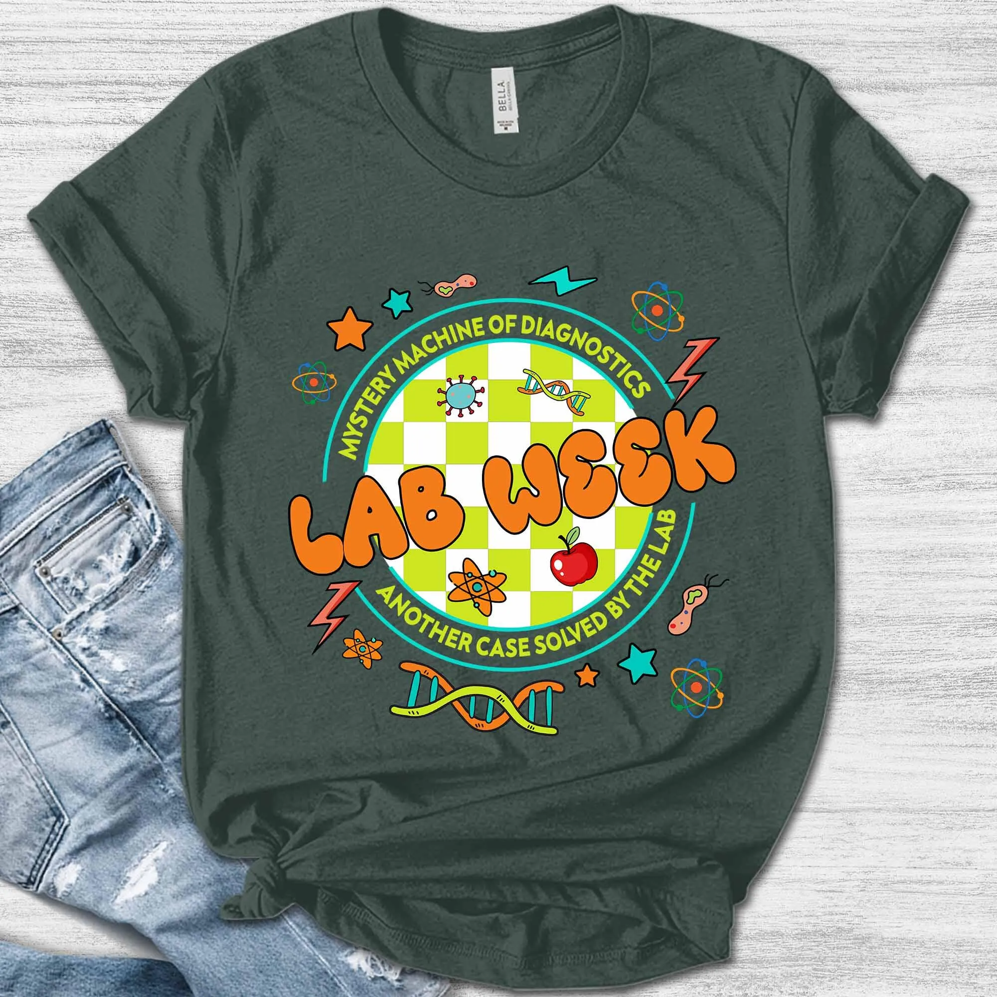 Medical Lab Week 2025 - ラボウィーク 2025 Tシャツ テックチーム ラボラトリー グループ