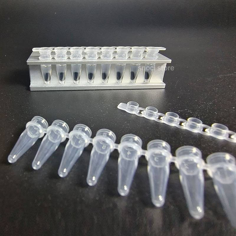 Centrifuge Tube Rack - 磁気遠心管スタンド DNA 抽出、ラボ用品 DNA 純化用磁気ラック 0.1ml/0.2ml