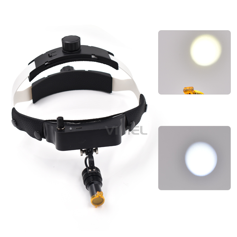 Led Medical Headlight - 医療歯科用LEDワイヤレスヘッドライトポータブル手術用ヘッドライトLED高輝度光学フィルター付き歯科用ランプ