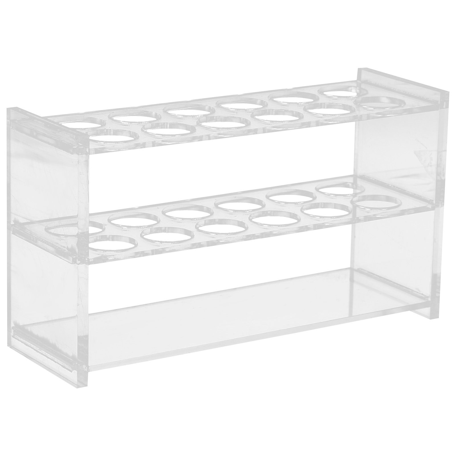 Centrifuge Tube Rack - 試験管整理ケース 6スロット コンパクト設計 遠心分離管ラック 実験室用安全ツール 試験管ラック