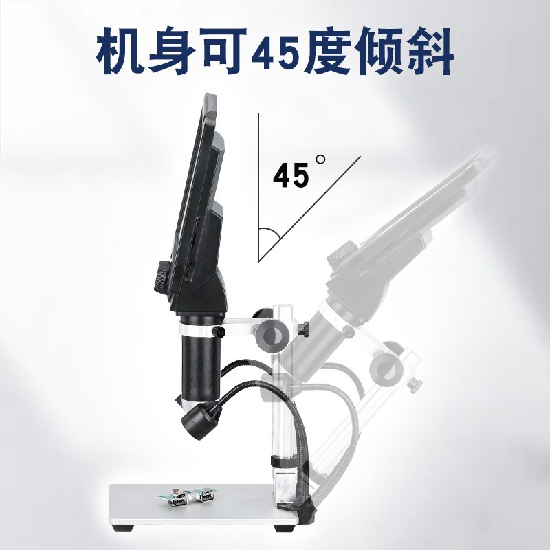 ポータブルLCDデジタル顕微鏡 50‑1600倍 12MP  - Digital Microscope のレビューと価格