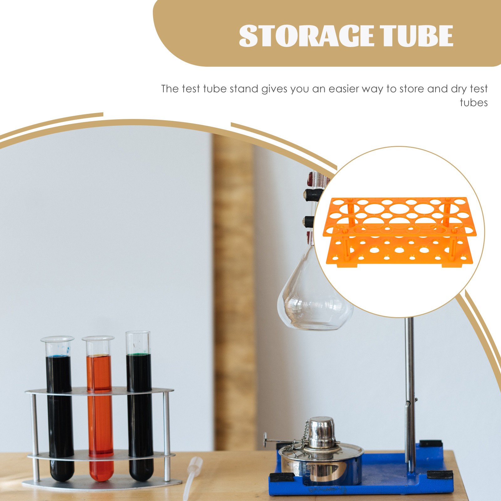 プラスチック製試験管立て、実験室用遠心分離機収納オーガナイザ - Centrifuge Tube Rack のレビューと価格