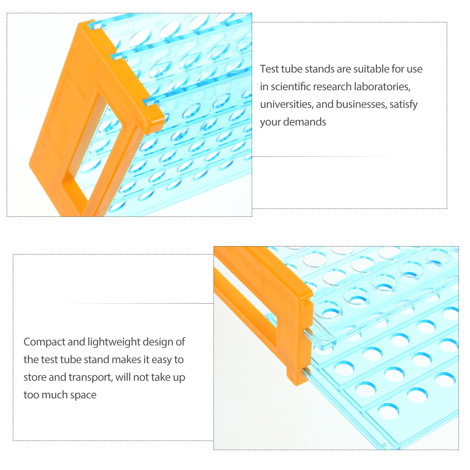 50穴遠心管ラック。実験室、大学、科学系の学生向けの、耐久性 - Centrifuge Tube Rack のレビューと価格