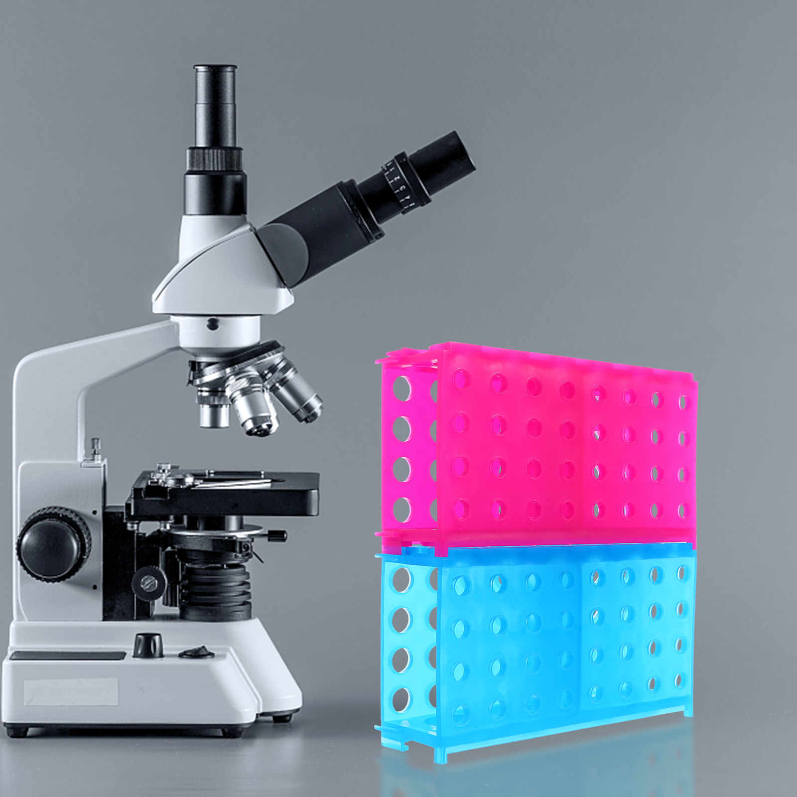 2 個のプレミアム厚みのあるプラスチック遠心管ラック 0.5 - Centrifuge Tube Rack のレビューと価格