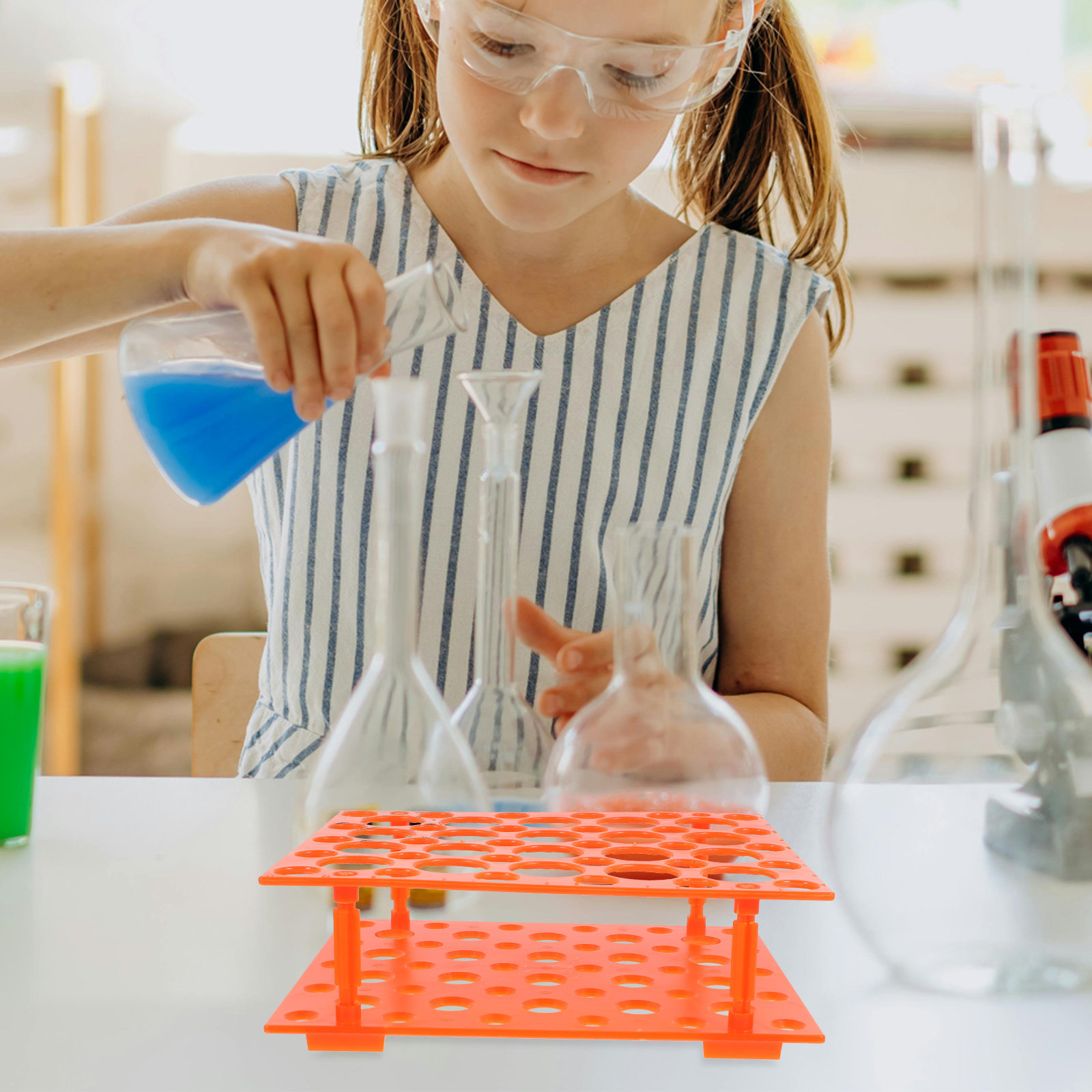 50穴遠心管ラック、取り外し可能、実験室用、15ml/50m - Centrifuge Tube Rack のレビューと価格