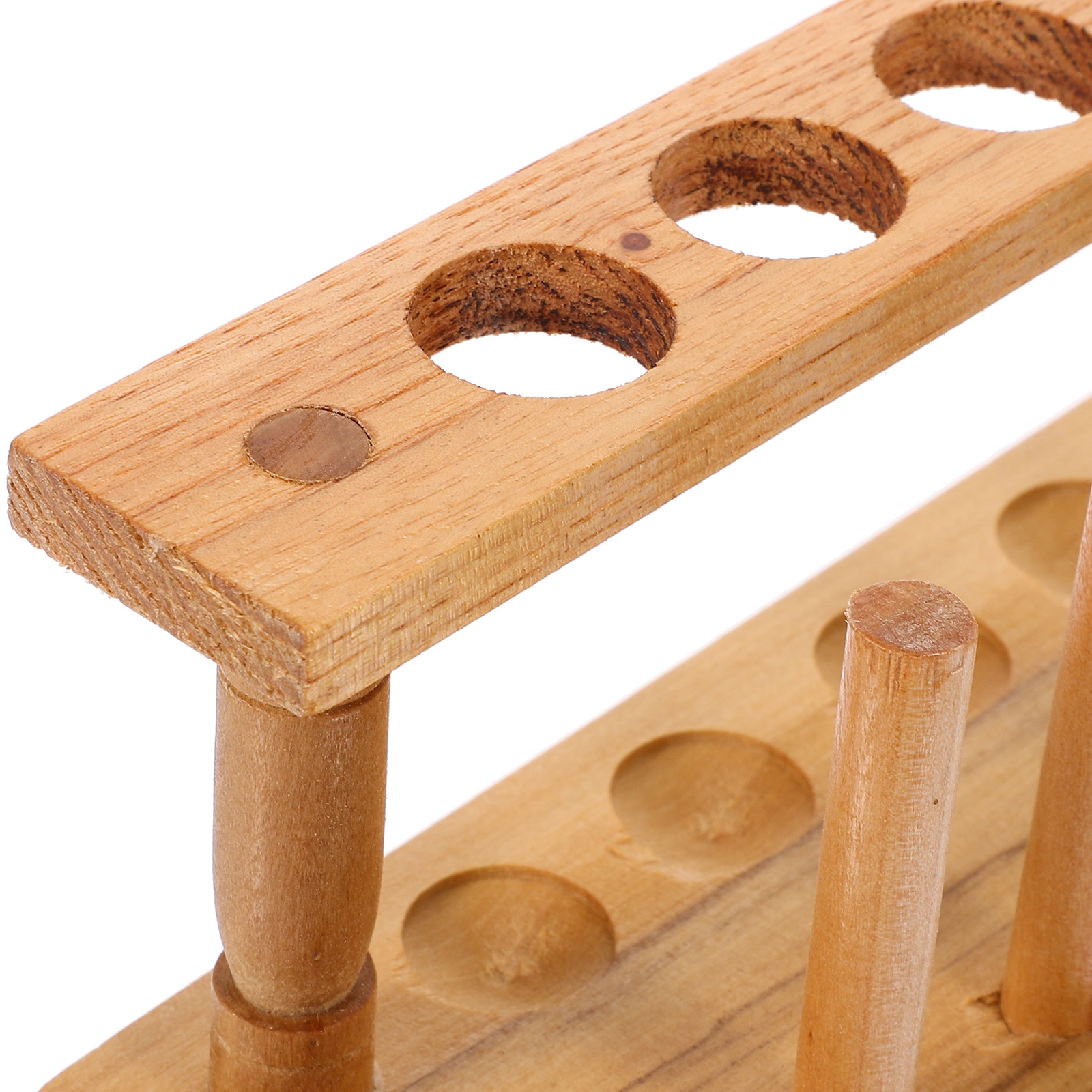 木製試験管立て 10穴、頑丈な構造で、試験管や小瓶、遠心管な - Centrifuge Tube Rack のレビューと価格