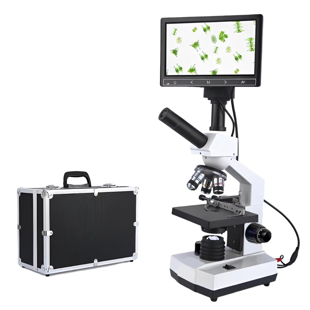 トップセラーHDスクリーンデジタル顕微鏡双眼生物顕微鏡400 - Digital Microscope のレビューと価格