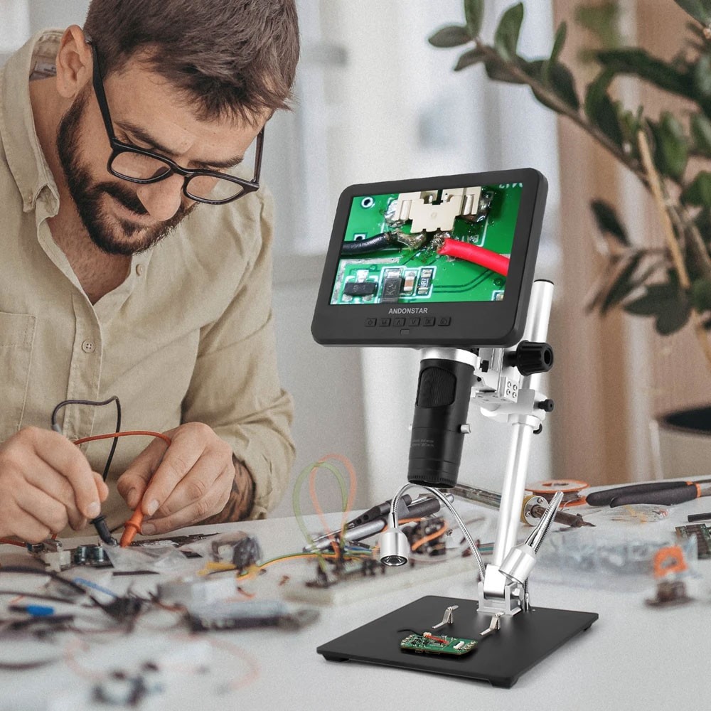 優れたAndonstar AD249S-M三眼デジタル顕微鏡 - Digital Microscope のレビューと価格