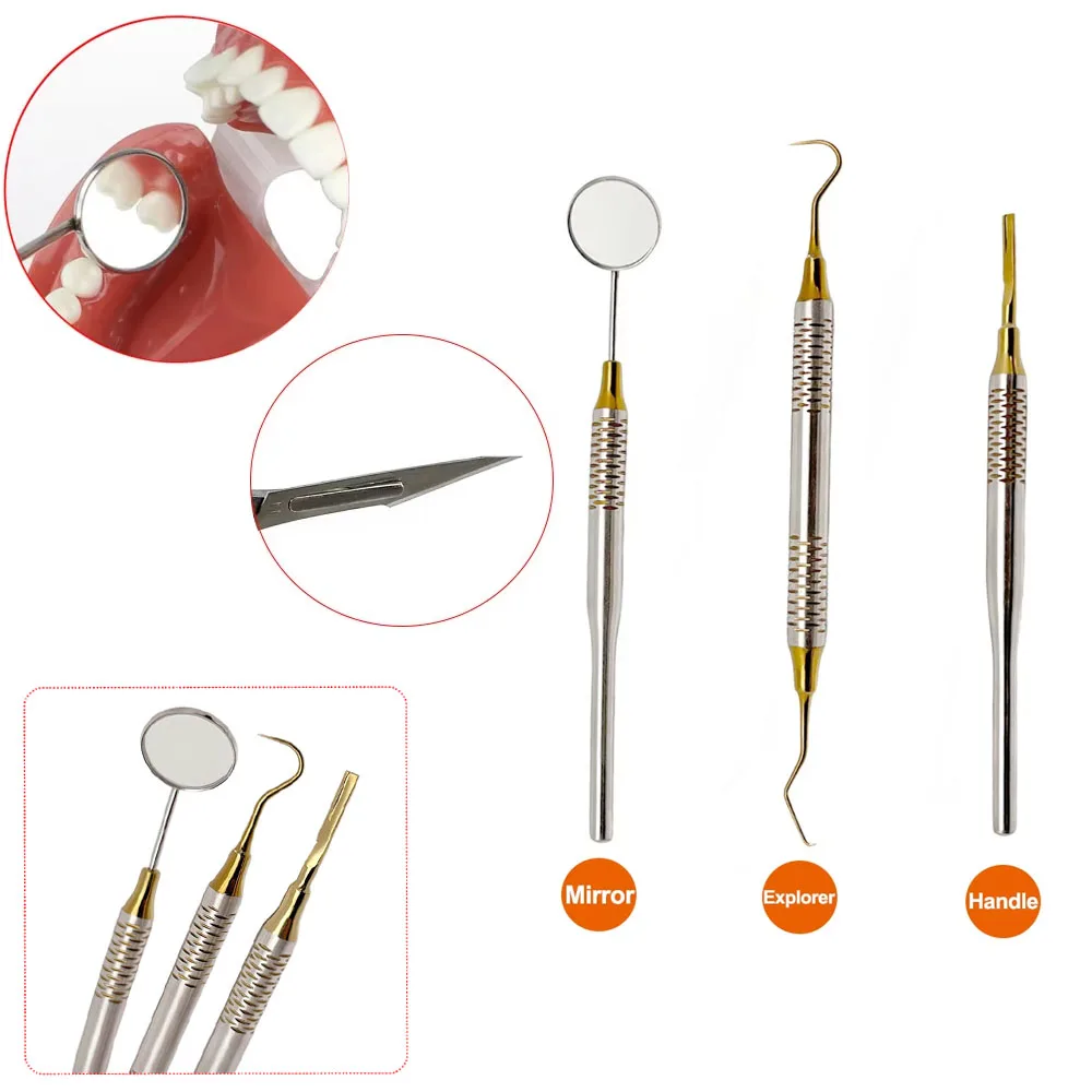 プロフェッショナルな歯のクリーニングと口腔内検査に最適な、高 - Dental Mirror Probe のレビューと価格