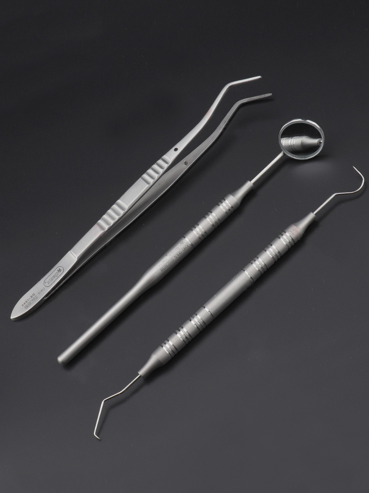 歯科器具歯科医キット歯のクリーニングツール口ミラープローブフ - Dental Mirror Probe のレビューと価格