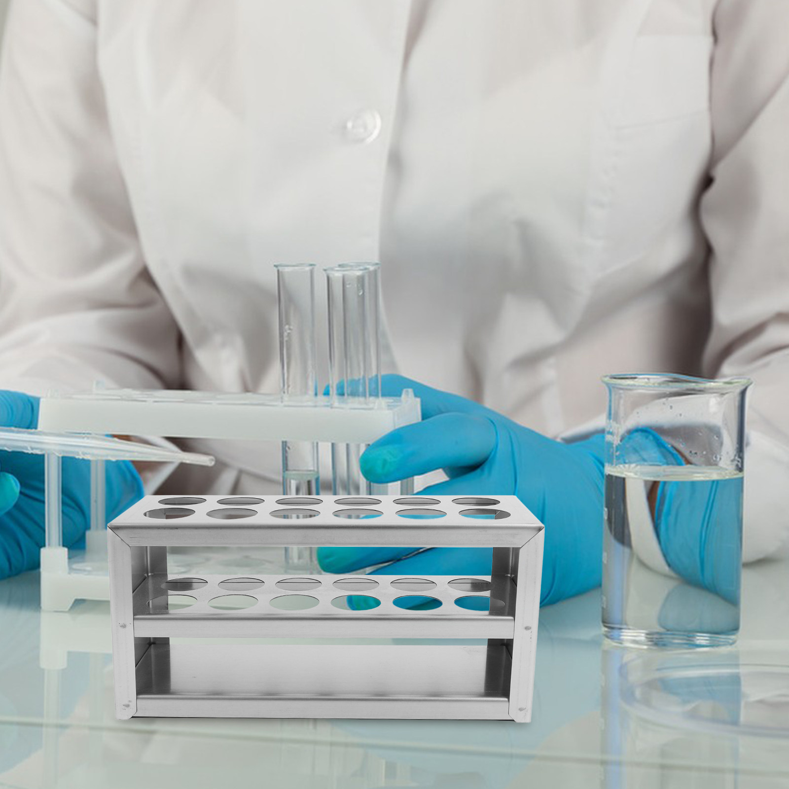 実験用試験管や遠心管（直径21mmまで）を収納できる、12個 - Centrifuge Tube Rack のレビューと価格