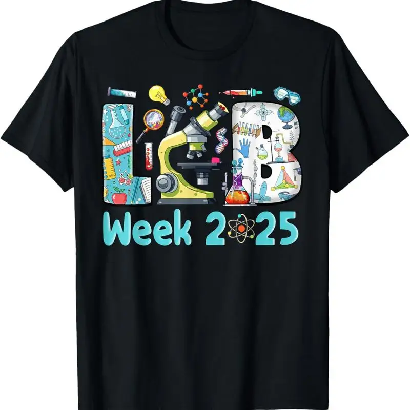 レトロラボウィーク2025 医学研究室チームTシャツ - Medical Lab Week 2025 のレビューと価格