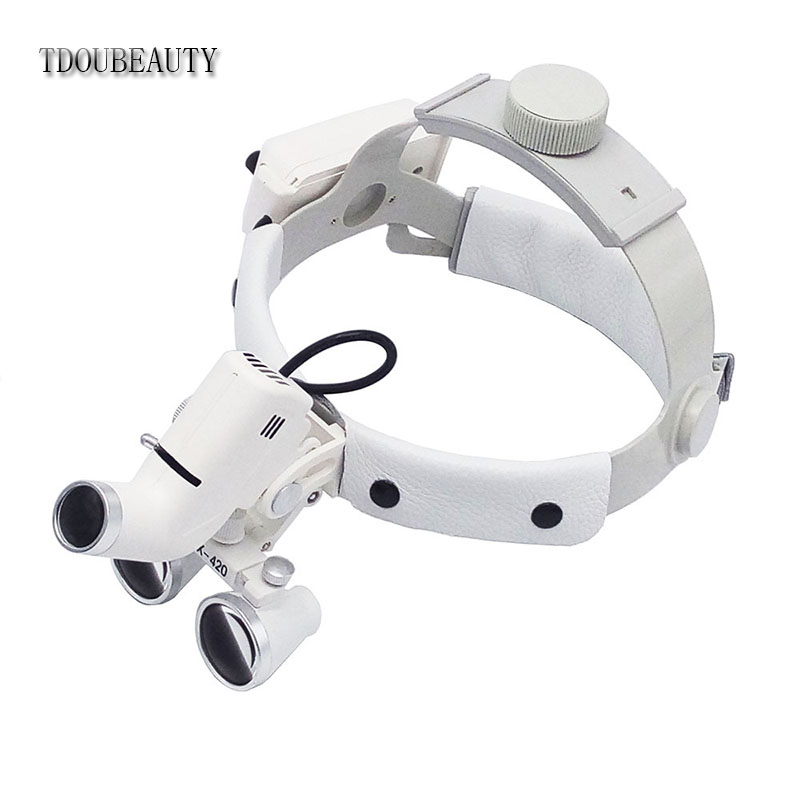 TDOUBEATUY 5W 医療用ヘッドライト拡大鏡 3.5 - Led Medical Headlight のレビューと価格